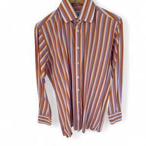 Richard James Savile Row striped shirt Size M
